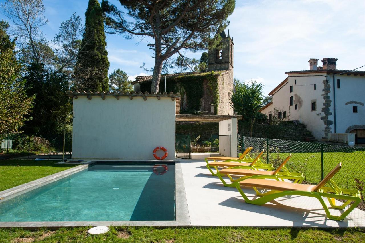 B&B La Rectoria De Sant Miquel De Pineda Sant Feliu De Pallerols Exterior photo